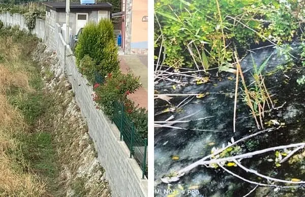 Scarichi nel Castace, 14 proprietari denunciati dal Comune a Cava