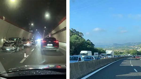 Tamponamento nella Sansinato: lunghe file su Due Mari