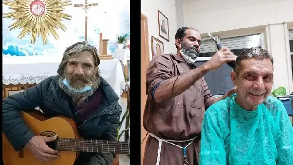 Ecco Giancarlo: sbarbato, nullatenente e ...felice - VIDEO