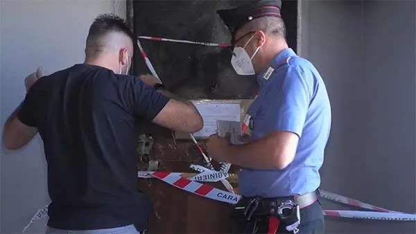 Rogo, rilievi sull'impianto elettrico. Corasoniti sul posto