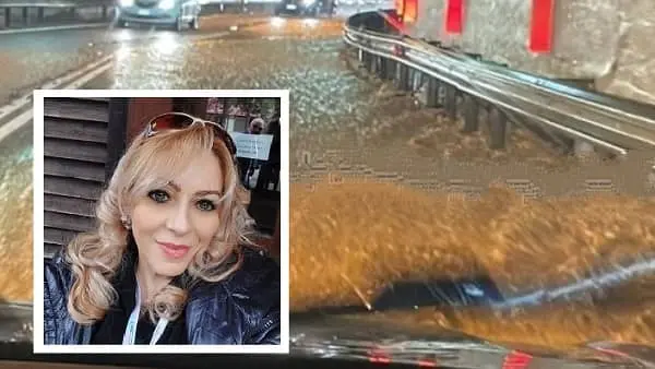 Gomma bucata sotto la tempesta: \"In lacrime ma viva\"