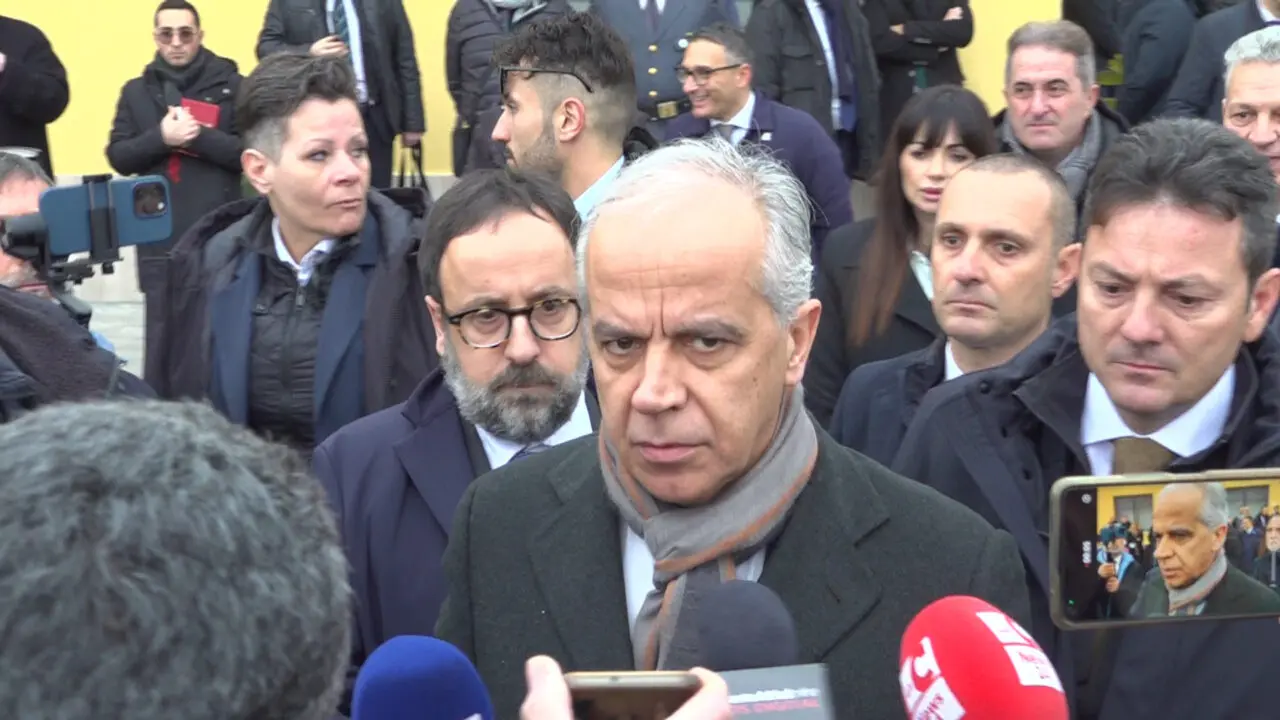 Nuova sede DIA, Piantedosi: \"Catanzaro molto importante per noi\" - VIDEO