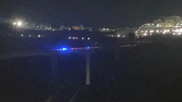 Polizia e Vigili del fuoco su tangenziale, si teme disgrazia