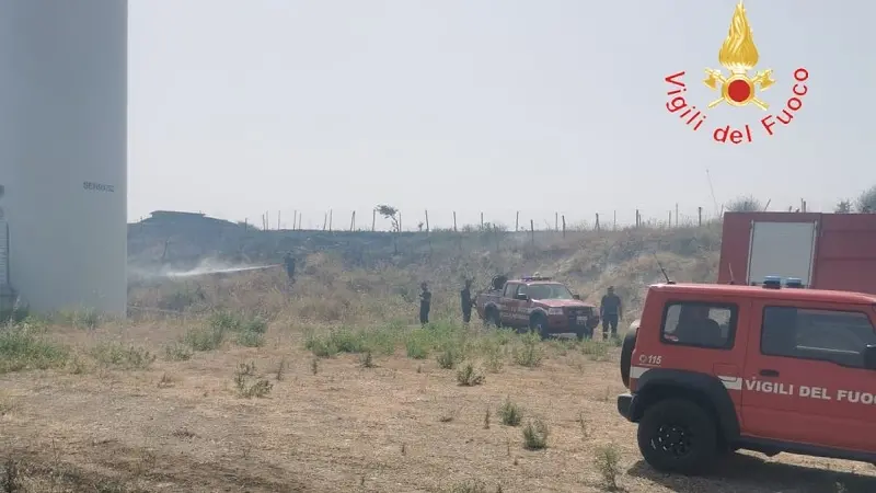 Numerosi focolai nel Catanzarese: VVF su undici roghi
