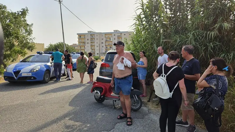 Incendi: evacuate famiglie tra via Trapani e località Fortuna