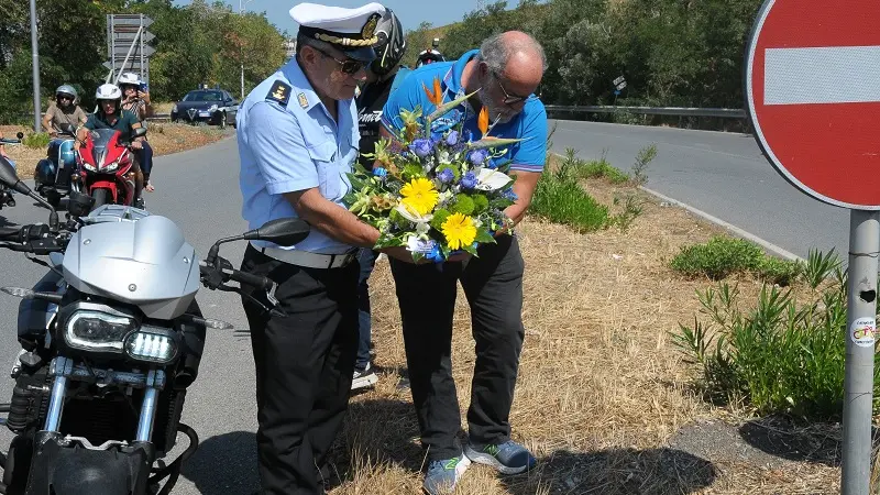 Nel nome di Paolo il ricordo delle vittime sulle due ruote