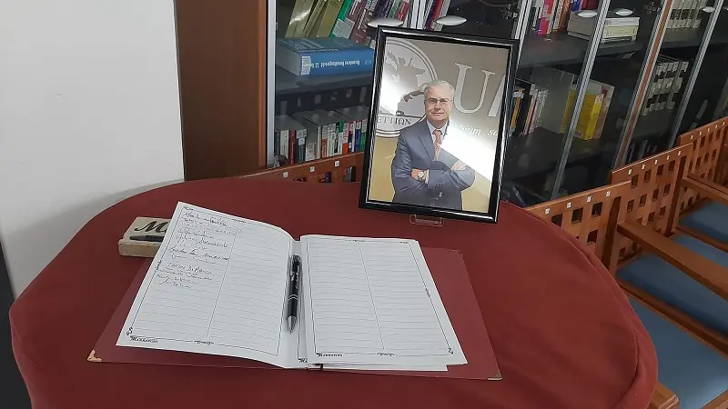 UMG: Ultimo saluto al professore Vittorio Daniele - VIDEO