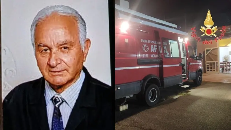 Alla ricerca di Mario, 90enne scomparso da RSA di S. Pietro Apostolo