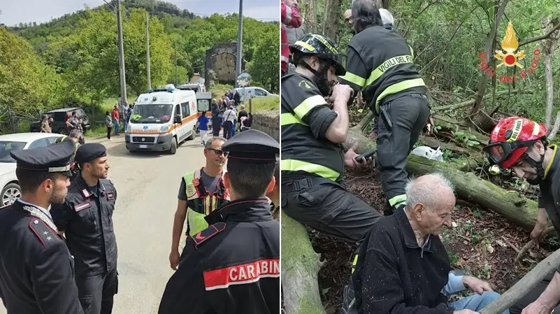 Ritrovato vivo il nonnino scomparso da Casa di riposo