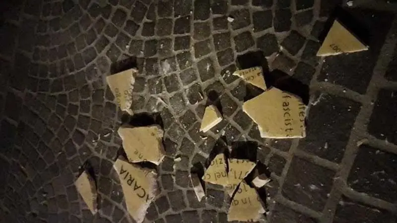 Individuato il vandalo della targa Malacaria