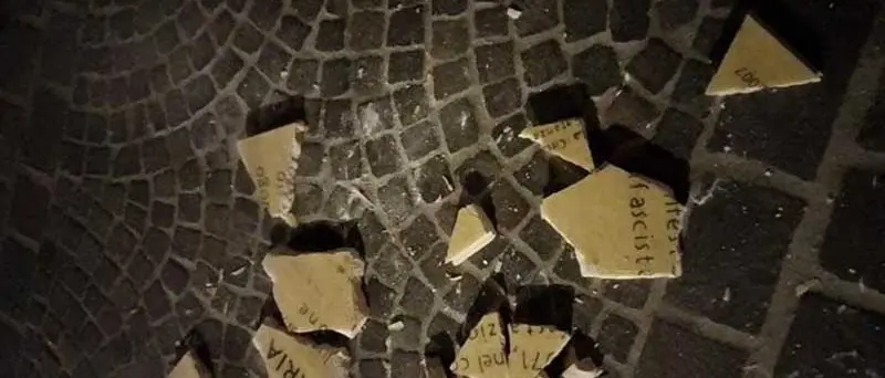 Individuato il vandalo della targa Malacaria