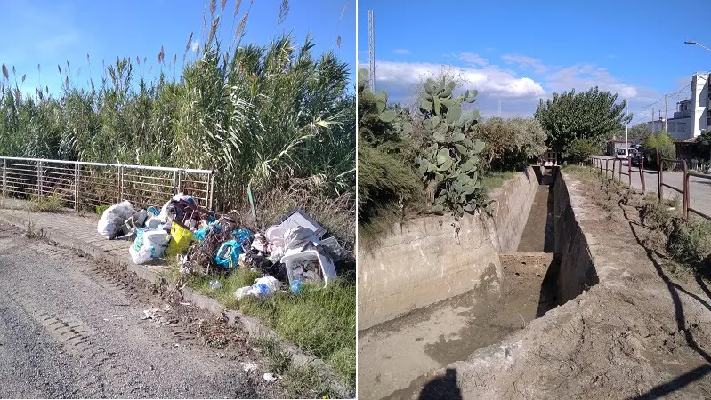 Giovino, i barbari dei rifiuti ed il lancio del sacchetto acrobatico