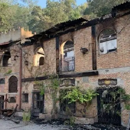 Incendio Siano, le drammatiche immagini al Museo delle Carrozze -VIDEO