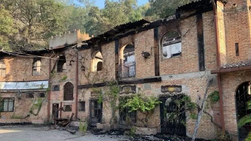 Incendio Siano, le drammatiche immagini al Museo delle Carrozze -VIDEO