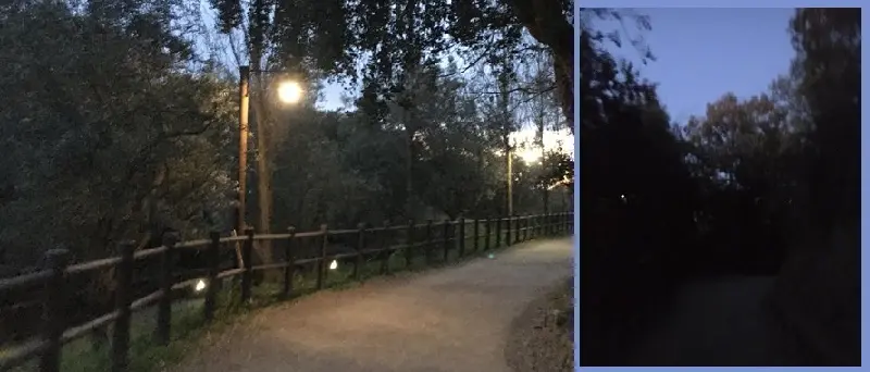 Al Parco delle Biodiversità 'running estremo' in pericolosi tratti al buio