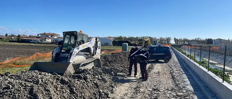 Botricello, lavori senza protezione per ...opere di messa in sicurezza