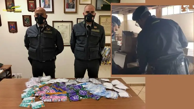 FFP2 non conformi: sanzioni a Catanzaro, Soverato e Borgia