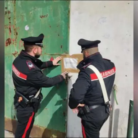 Quartiere Lido, Carabinieri sequestrano lavanderia