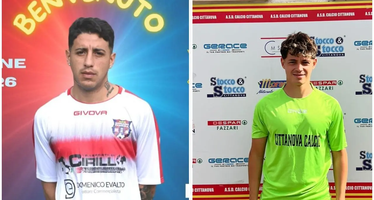 Dilettanti, il mercato per raddrizzare la stagione: il Soriano Fabrizia annuncia Carrizzo, mentre il Cittanova presenta Nahuel\n\n\n