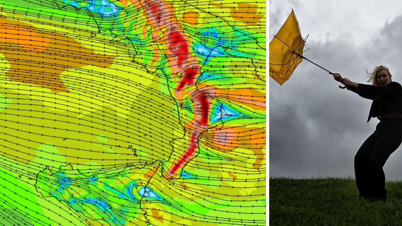 Meteo Cosenza, da stasera raffiche di vento che sfioreranno i 100 km/h