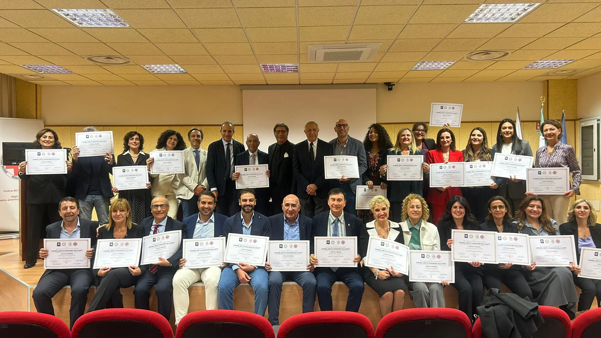 Reggio, conclusa la sesta edizione del corso di Alta Formazione per la Dirigenza Sanitaria\n