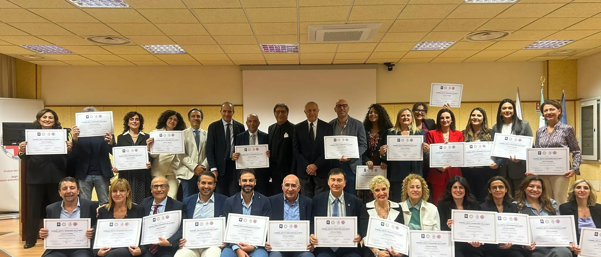 Reggio, conclusa la sesta edizione del corso di Alta Formazione per la Dirigenza Sanitaria\n