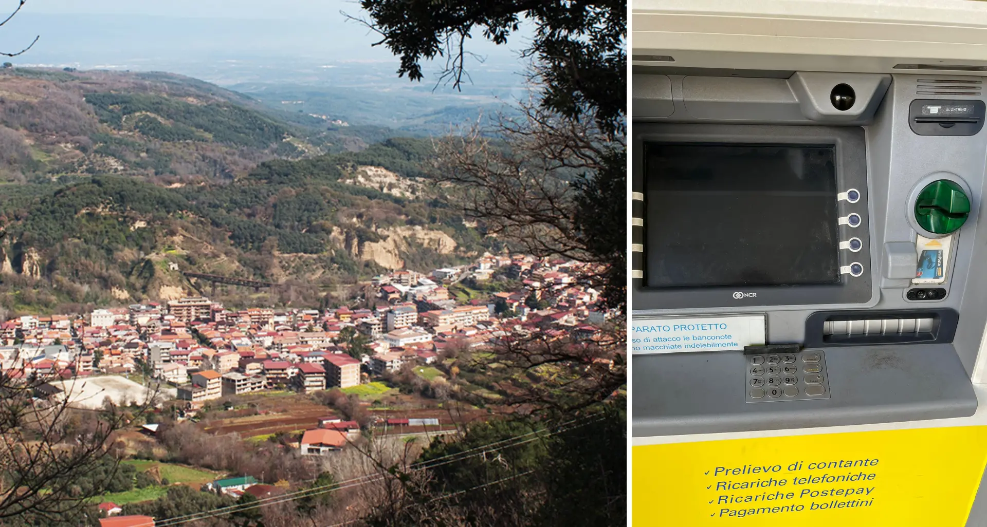 Sant’Eufemia, l’ufficio postale chiude per lavori e il paese resta senza bancomat\n