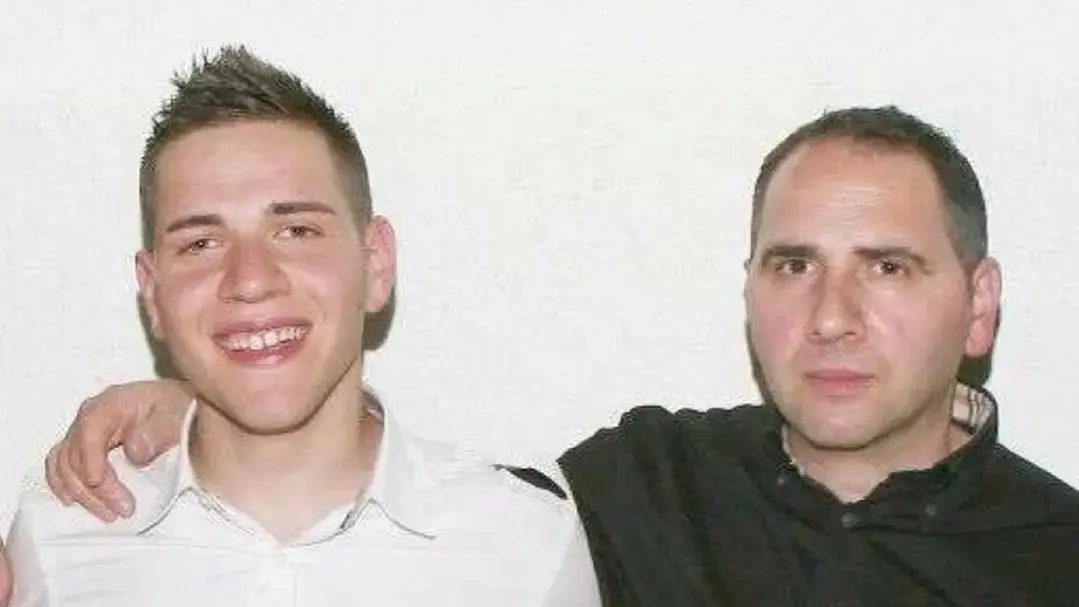 <p>Filippo Ceravolo e il papà Martino</p>\\n