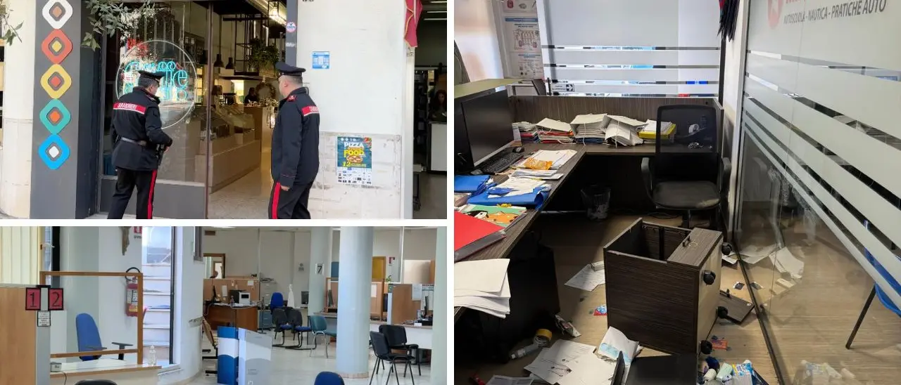 Vandali a Rossano, le indagini continuano: mirino su un sospetto ferito a una mano