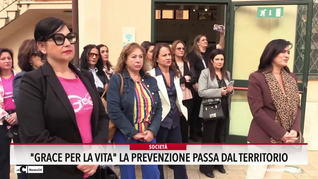 \"Grace per la vita\", la prevenzione passa dal territorio