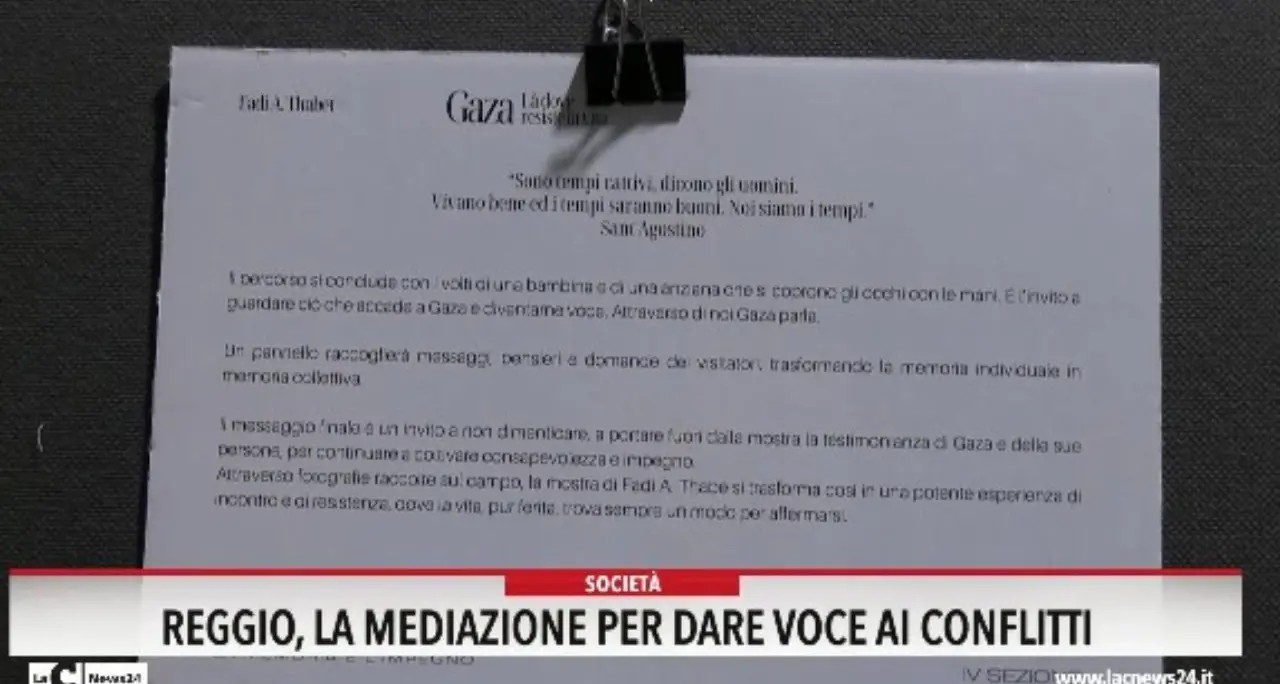Reggio, la mediazione per dare voci ai conflitti