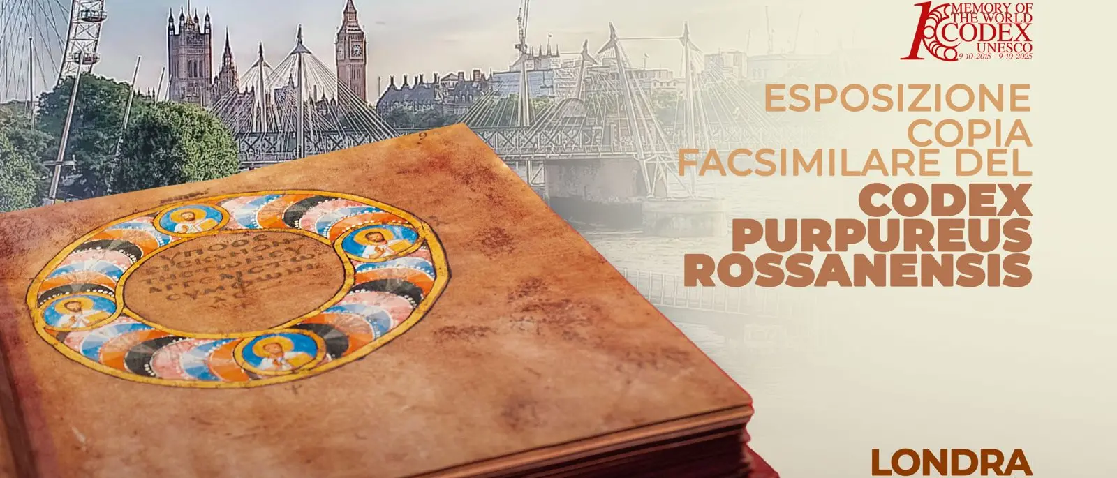 Il Codex Purpureus Rossanensis vola a Londra: la Calabria protagonista al WTM 2025\n