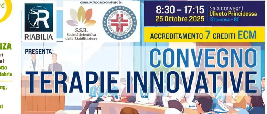 Tutto pronto a Cittanova per il convegno di respiro nazionale “terapie innovative” promosso da Riabilia\n