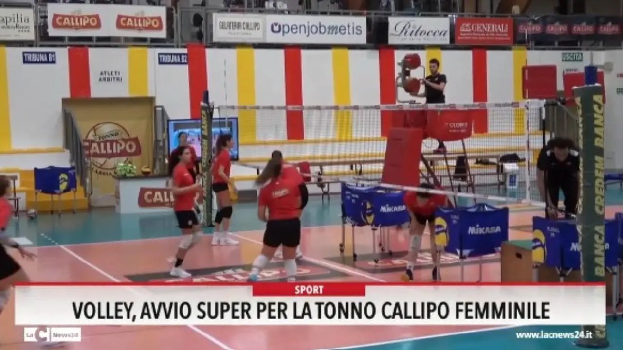 Volley, avvio super per la Tonno Callipo femminile
