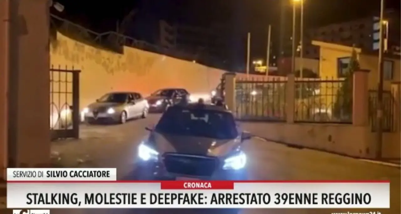 Stalking, molestie e deepfake: arrestato 39enne reggino