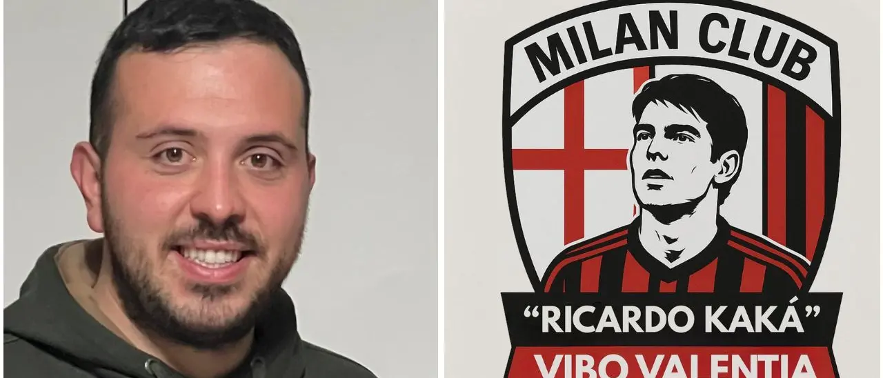 Il Milan Club Ricardo Kakà di Vena alla Community di Luca Serafini: «Così portiamo oltre i confini il nome di Vibo»
