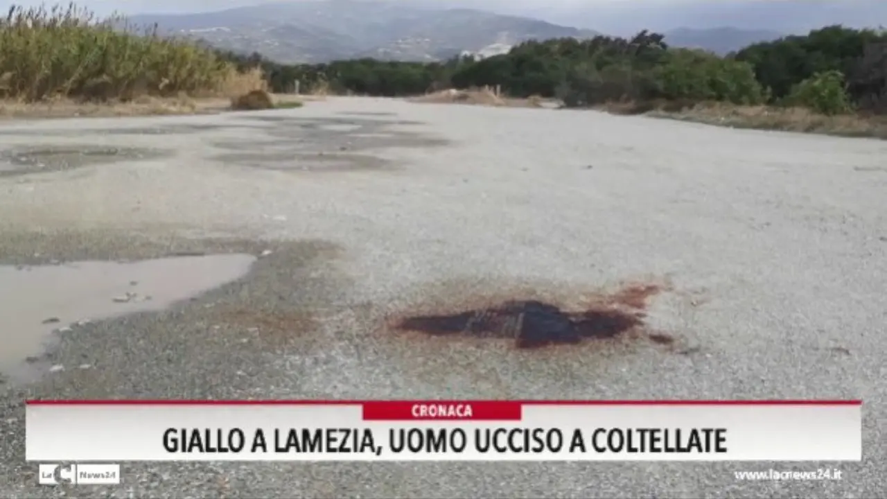 Giallo a Lamezia, uomo ucciso a coltellate