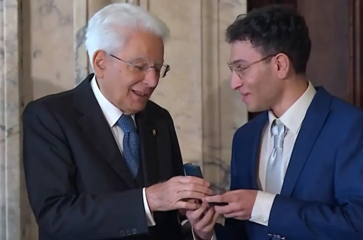 Il reggino Alfredo Caccamo nominato Alfiere del Lavoro dal presidente della Repubblica Mattarella: «Un grande onore»\n