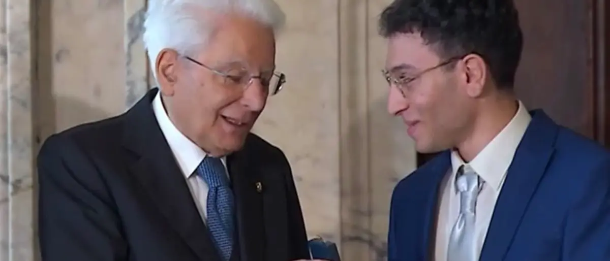 Il reggino Alfredo Caccamo nominato Alfiere del Lavoro dal presidente della Repubblica Mattarella: «Un grande onore»\n