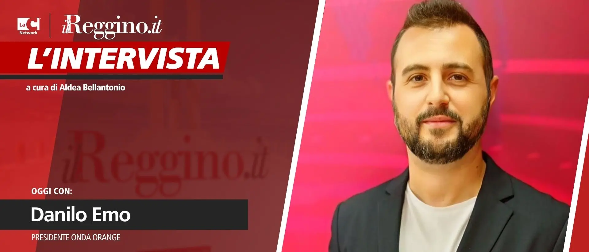 Danilo Emo racconta Onda orange, «laboratorio di idee che vuole risvegliare la politica reggina»\n