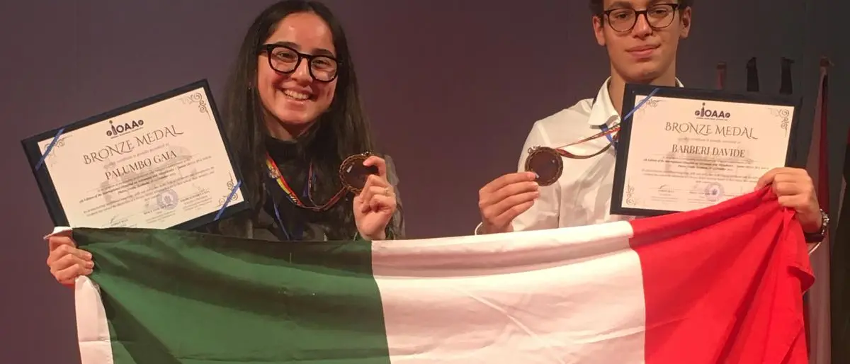 Reggio, bronzo per i reggini Barberi e Palumbo alle Internazionali di Astronomia\n