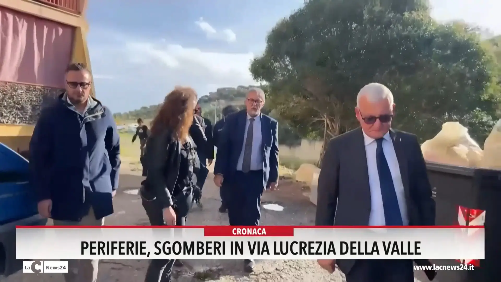 Periferie, sgomberi in via Lucrezia Della Valle