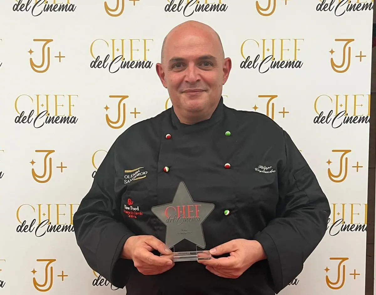 Il reggino Filippo Cogliandro\u00A0“Chef del Cinema 2025” a Roma\n