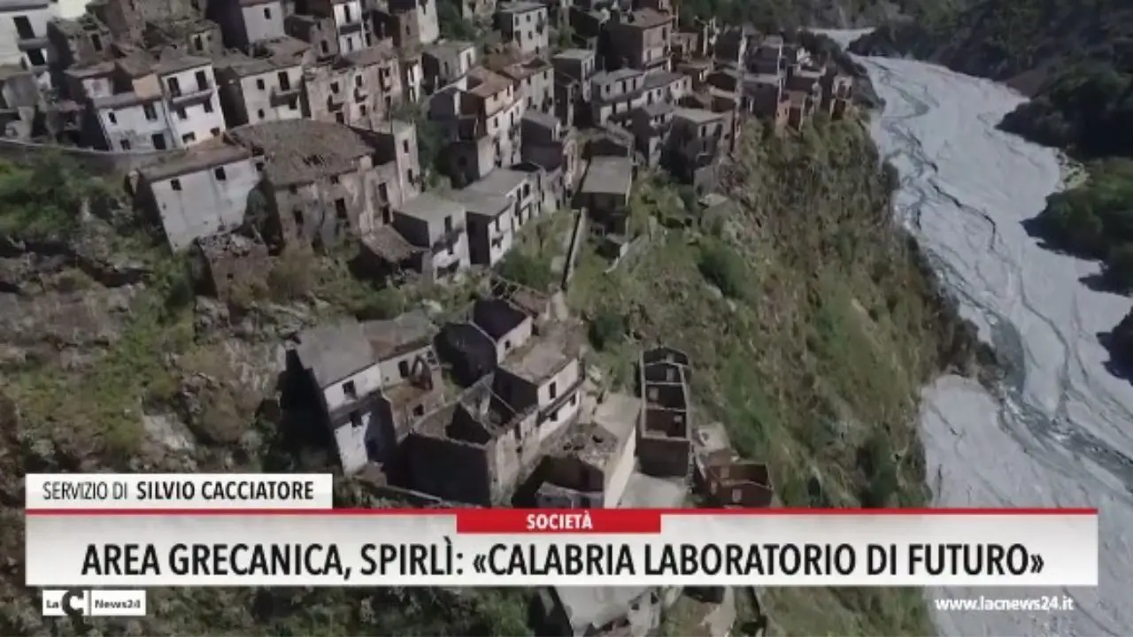 Area grecanica, Spirlì: «Calabria laboratorio di futuro»