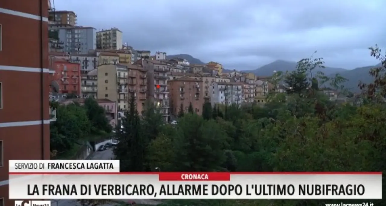 La frana di Verbicaro, allarme dopo l'ultimo nubifragio