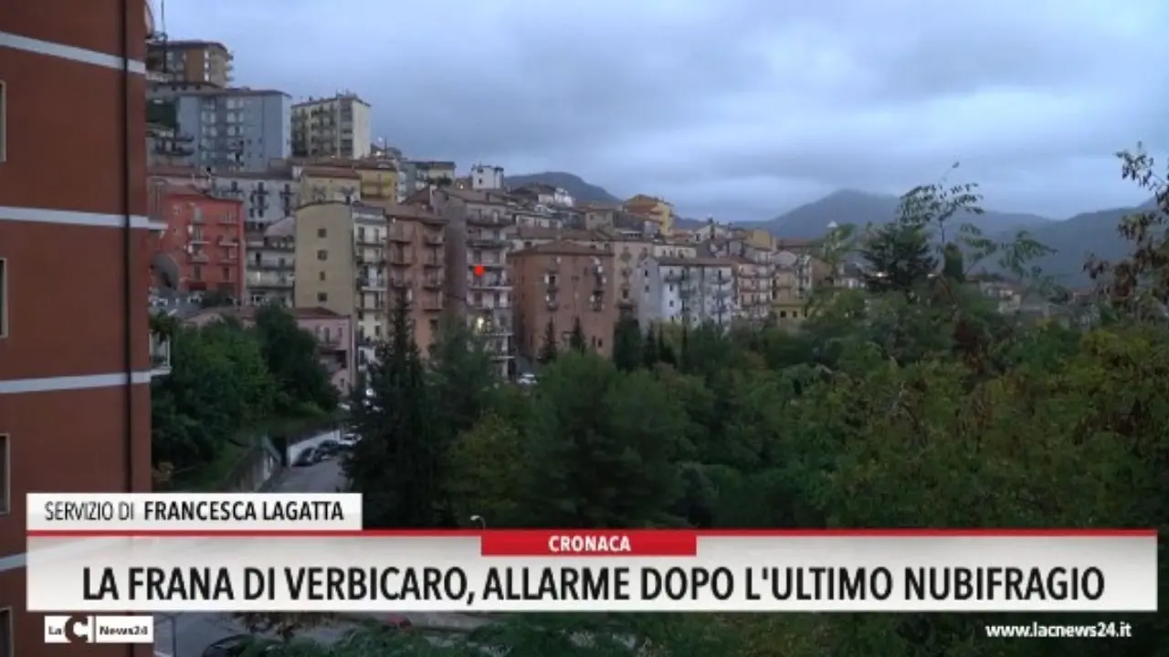 La frana di Verbicaro, allarme dopo l'ultimo nubifragio