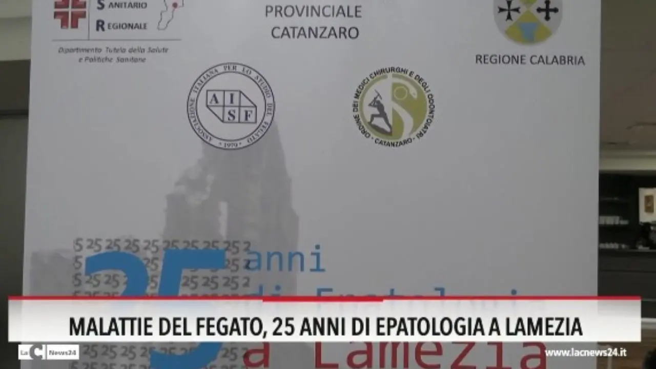 Malattie del fegato, 25 anni di epatologia a Lamezia