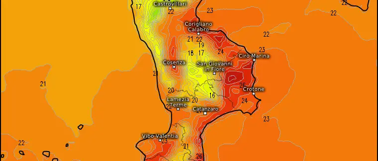 Domenica di sole, vento e caldo nel Vibonese: ma il bel tempo\u00A0ha le ore contate\n