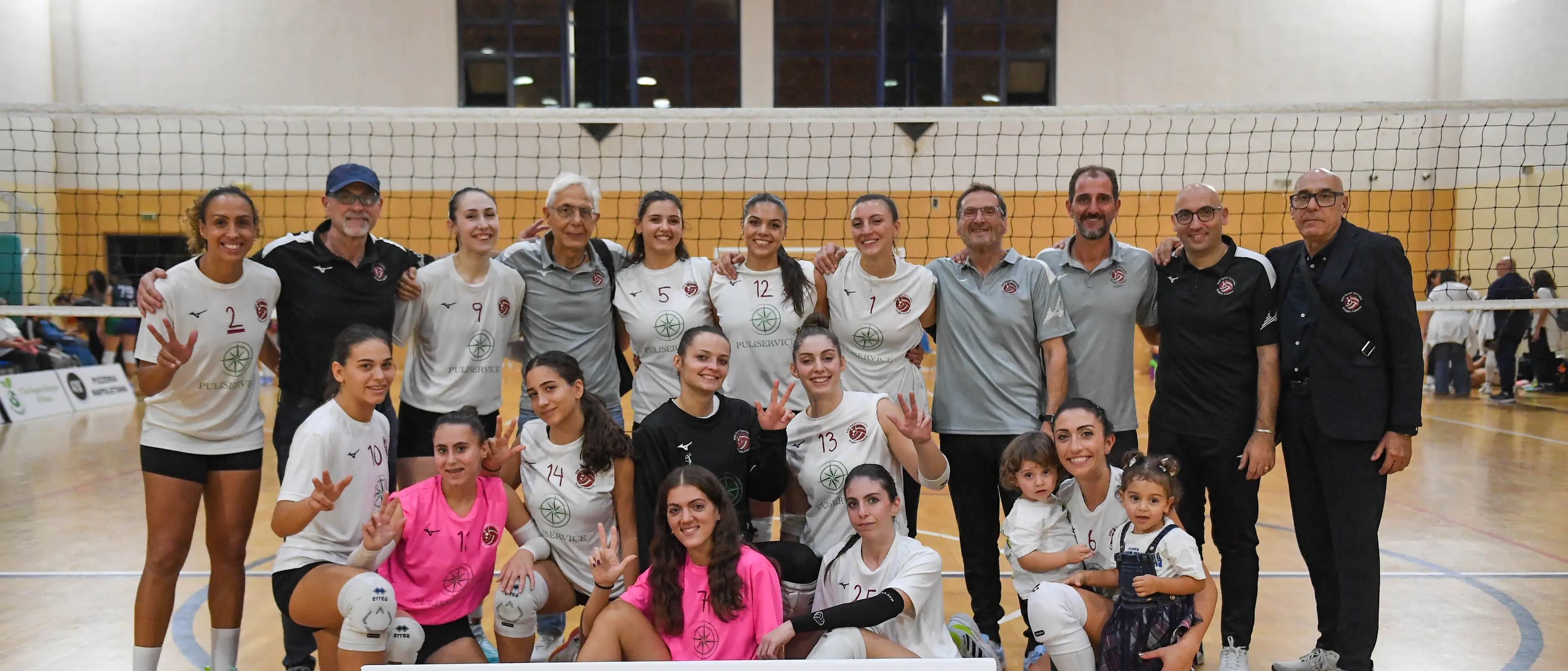 Volley, derby reggino alla Puliservice: terza vittoria su tre\n