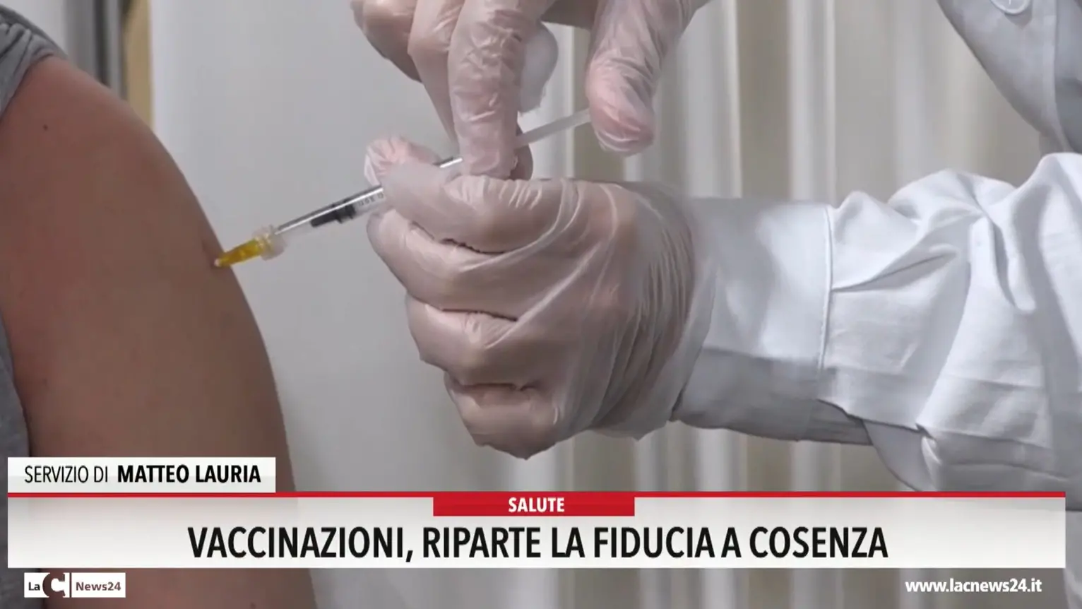 Vaccinazioni, riparte la fiducia a Cosenza